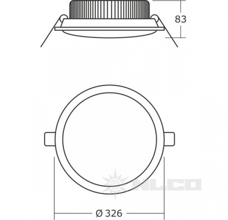 Светильник NLCO TRD43-56